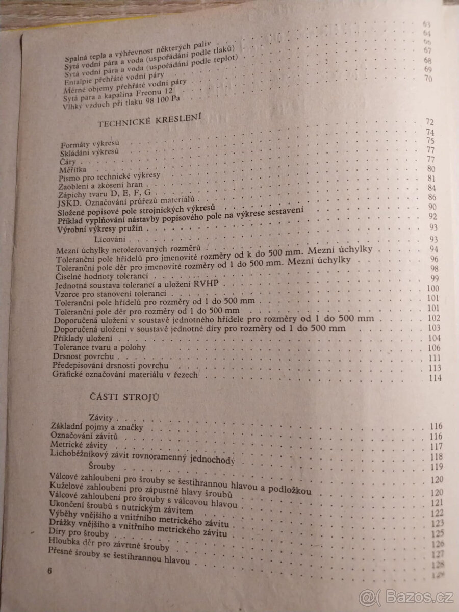 Strojnické tabulky pro SPŠ nestrojnické - 3