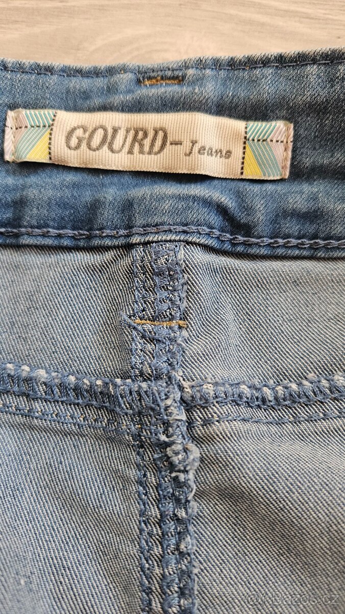 Džínová / riflová sukeň 42/44 /33 - 3