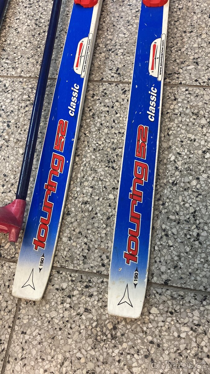 Dětské běžky 150, hůlky a boty - 3