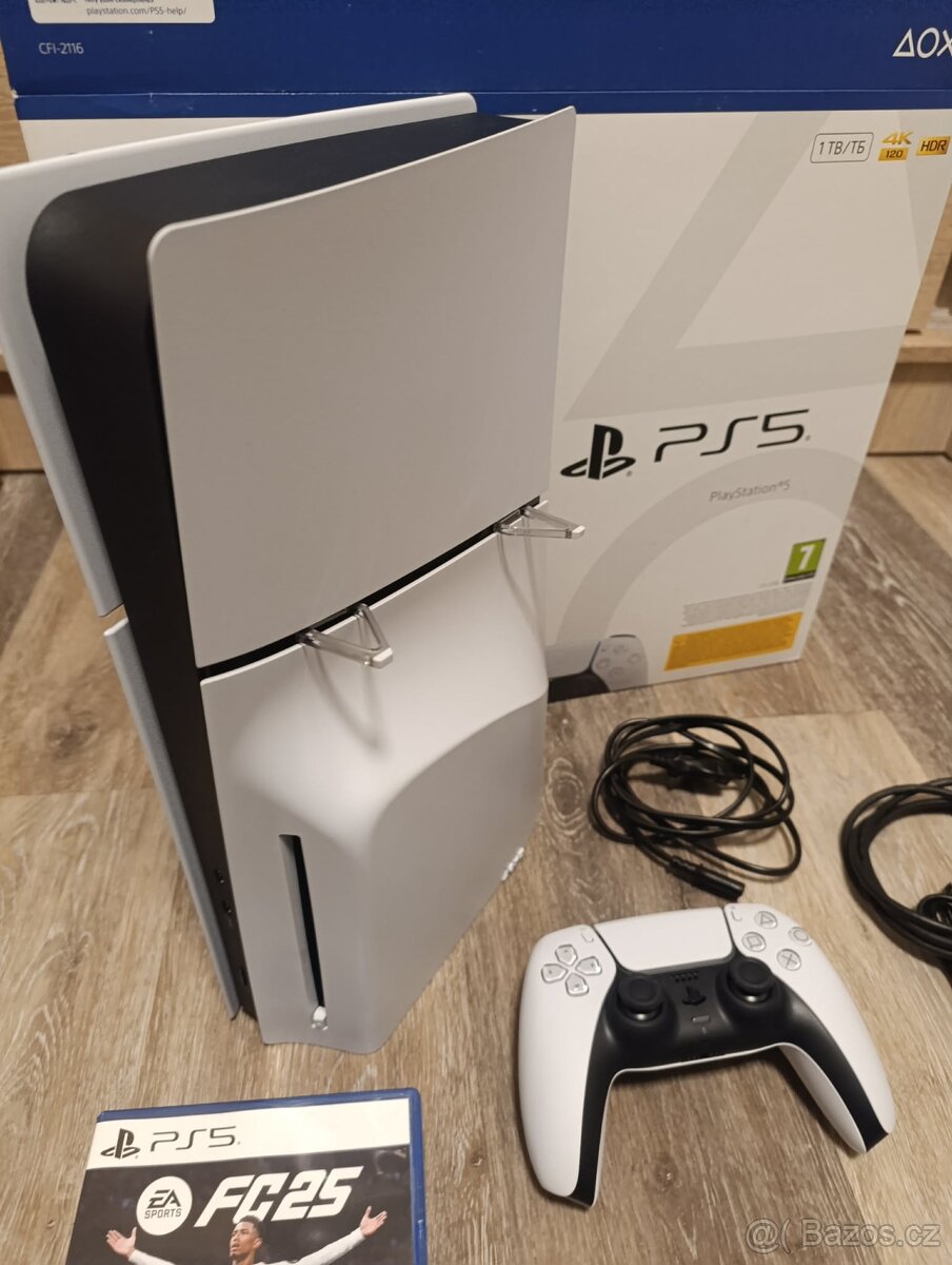 PS5 slim s mechanikou, záruka - 3