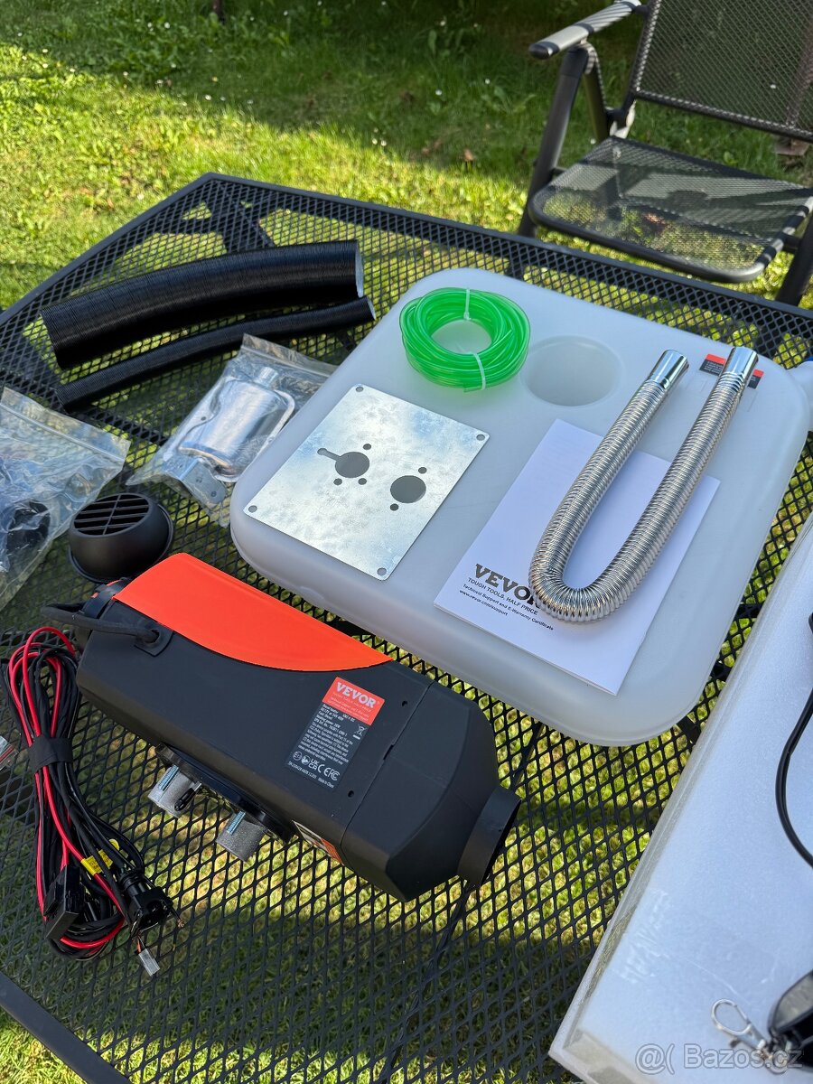 Naftové topení 2kW bufík Vevor - 3