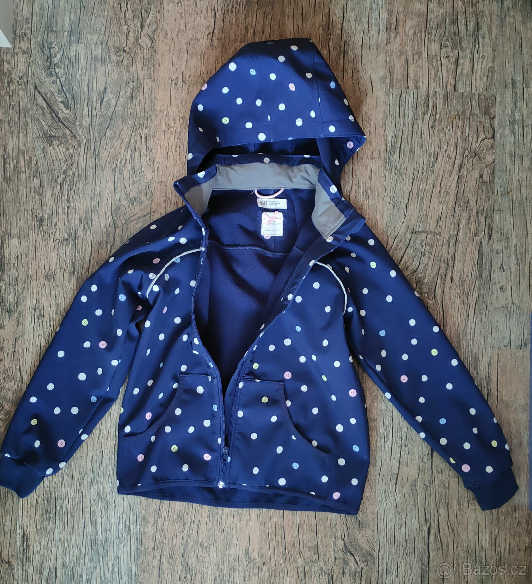softshellová bunda H&M - velikost 134 - 3