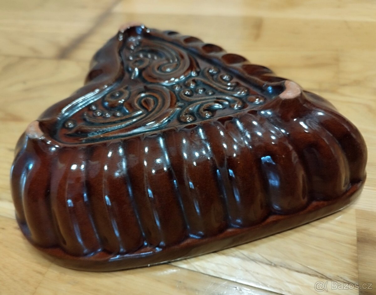 Keramická forma srdce - 3