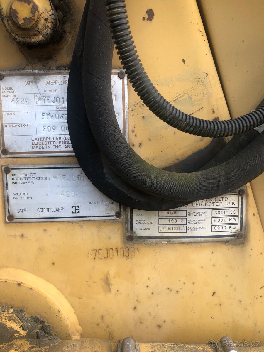 Caterpillar traktorbagr 4x4 CR doklady + SPZ - 3