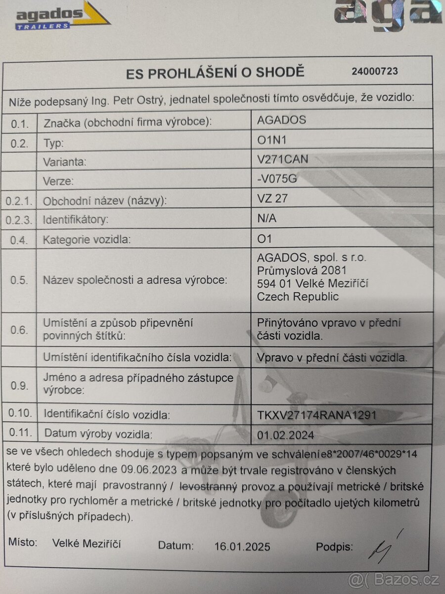 Přívěsný vozík - 3