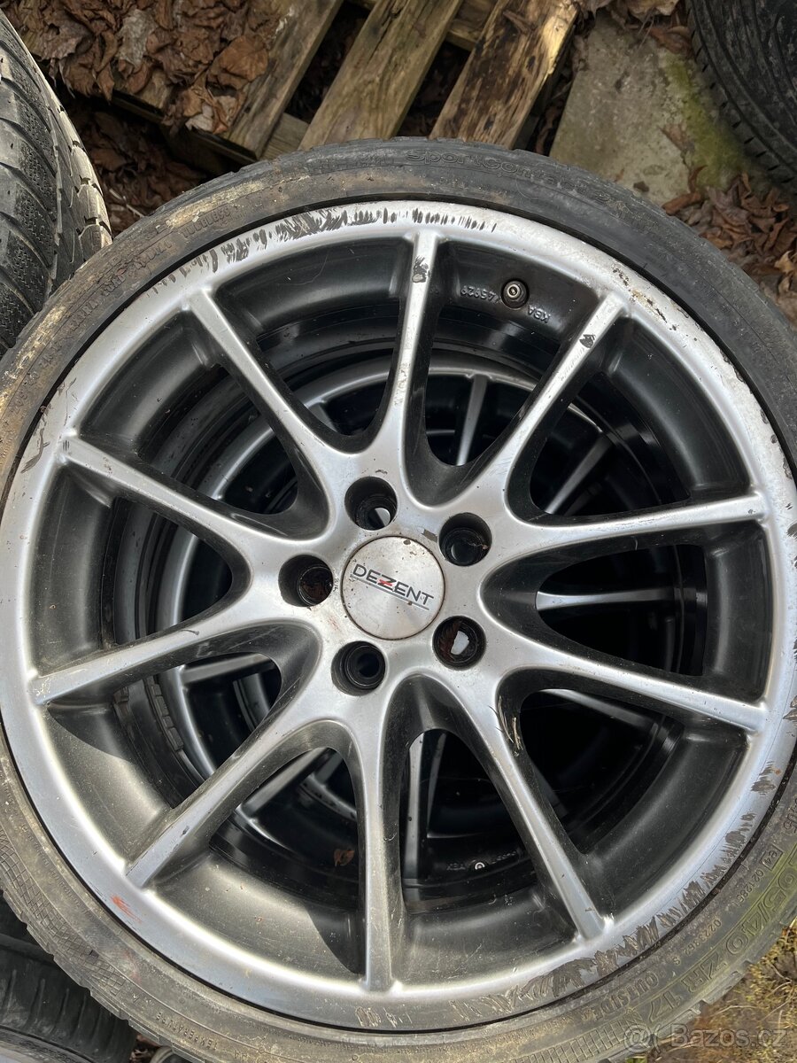 Alu 5x100 r17 dezent - 3