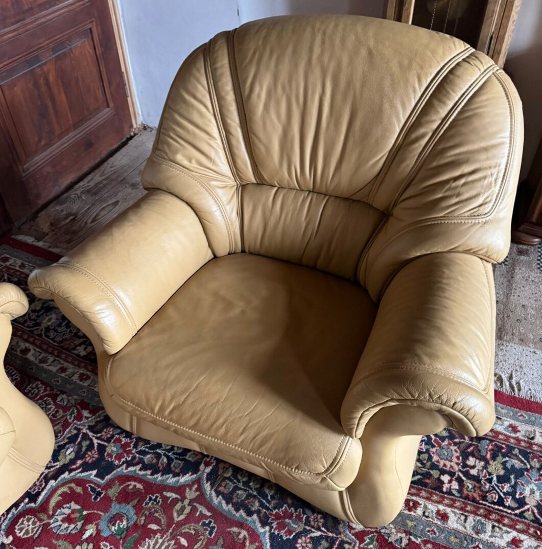 Kožená sedací souprava 3+1,5837 - 3