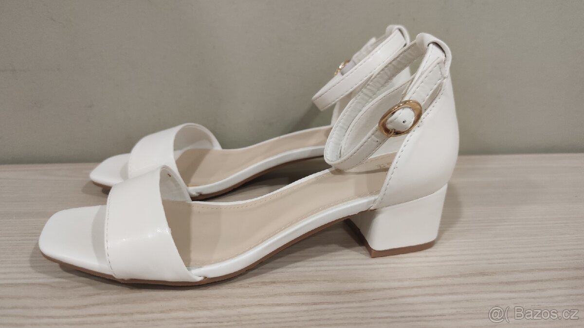 Bílé sandálky Jenny Fairy, vel. 37 - 3