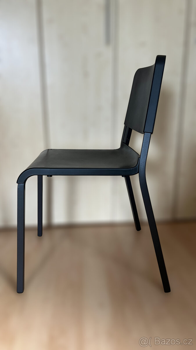 IKEA TEODORES - černé židle 2ks - 3