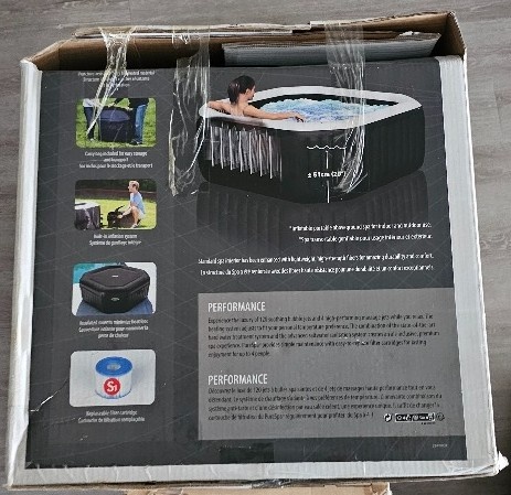 Nafukovací vířivka Intex PureSpa Jet & Bubble Deluxe - Nová - 3