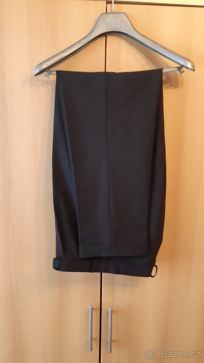 Pánský oblek Koutný tmavě modrý - 3