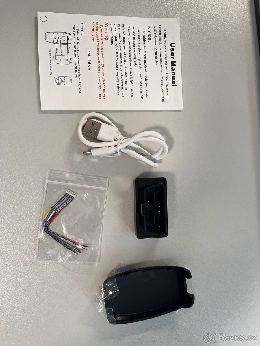 Nový SMART LCD KLÍČ CF920 – bezklíčový vstup - 3