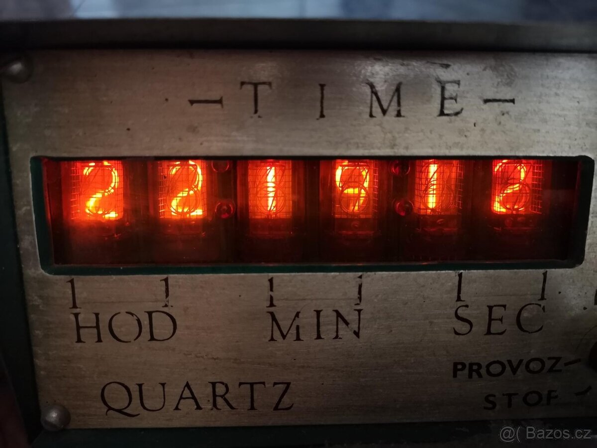 Digitronove hodiny - 3