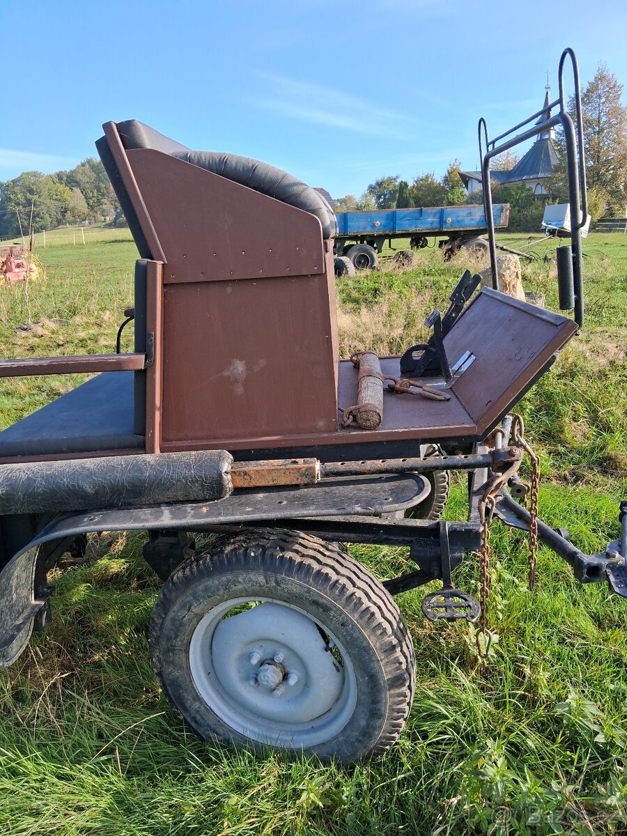 Bryčka za koně, vůz - 3
