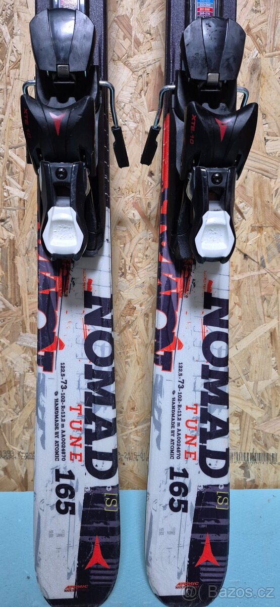 lyže Atomic Nomad Tune 165 cm použité - 3