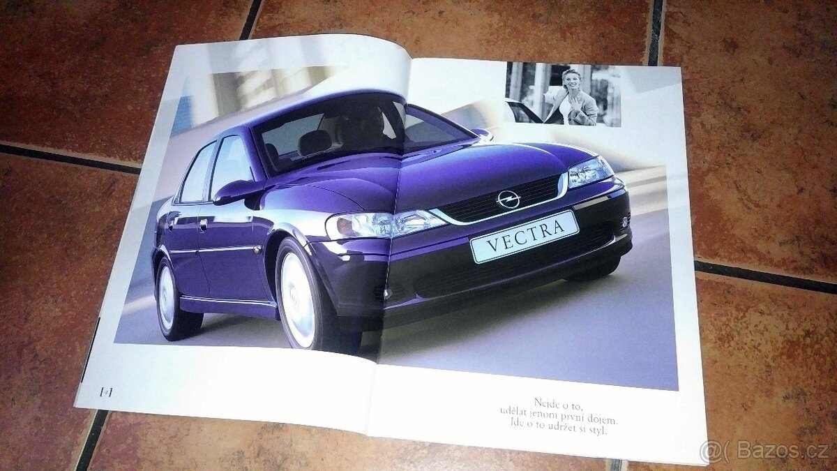Katalog OPEL Vectra mk2 v CZ - TOP STAV - 3