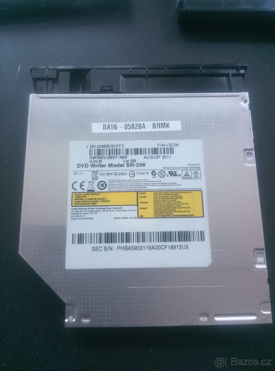 Interní Mechaniky DVD-RW do notebooku - 3