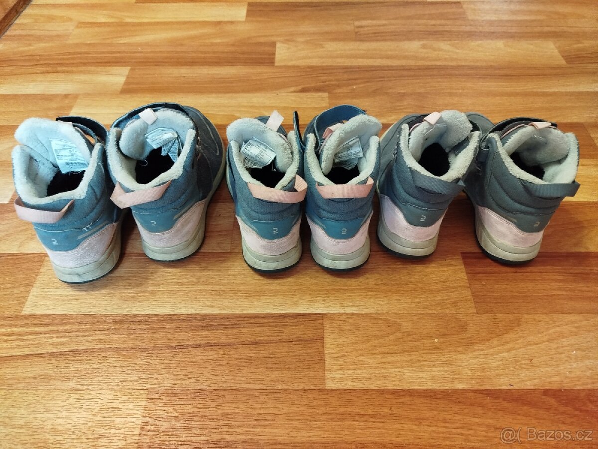 Zimní nepromokavé boty 31,32,33 - 3