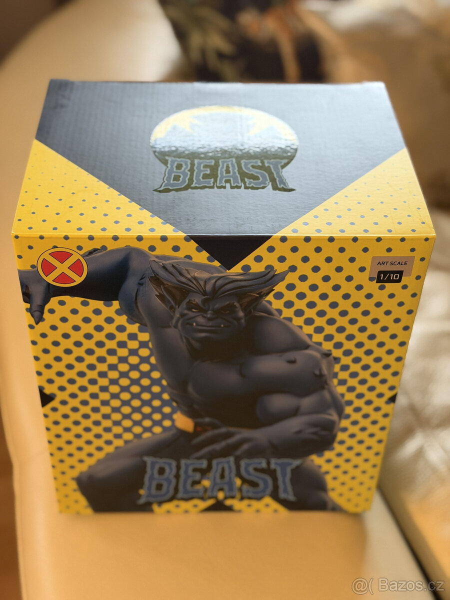 Marvel Art Scale Statue, socha 1/10 Beast 19 cm NOVÁ - 3