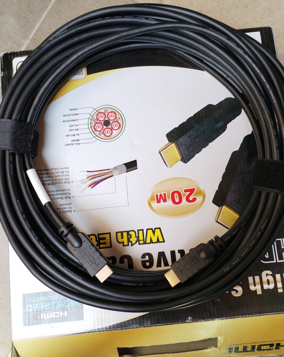 HDMI kabel 20m NOVÝ - 3