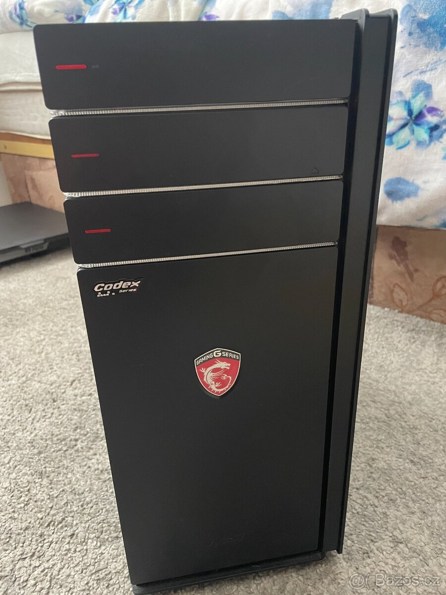Herní PC MSI Codex 3: Intel Core i5, GTX 1050 Ti 4GB, 16GB - 3