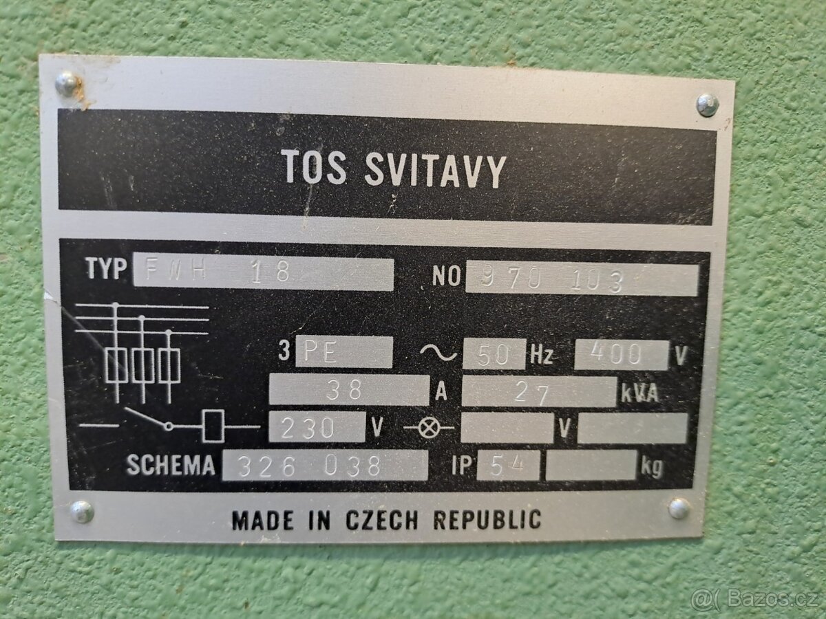 Hoblovka, čtyřstranná frézka - 3