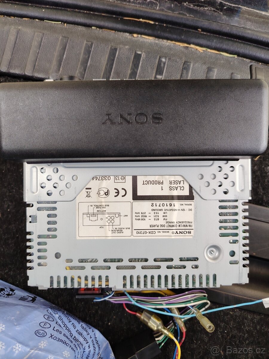 Autorádio Sony CDX-GT310 - 3