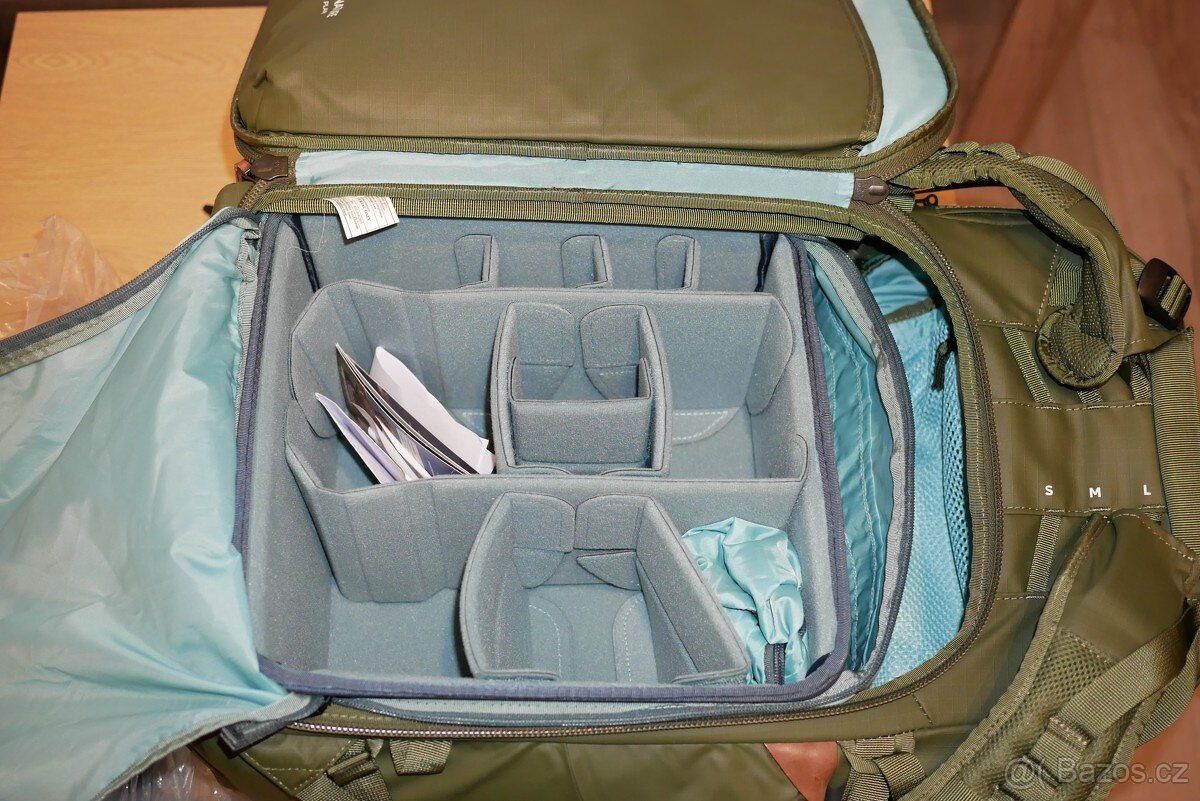 Prodám fotobatoh Shimoda Explore V2 35 Starter Kit zelený - 3