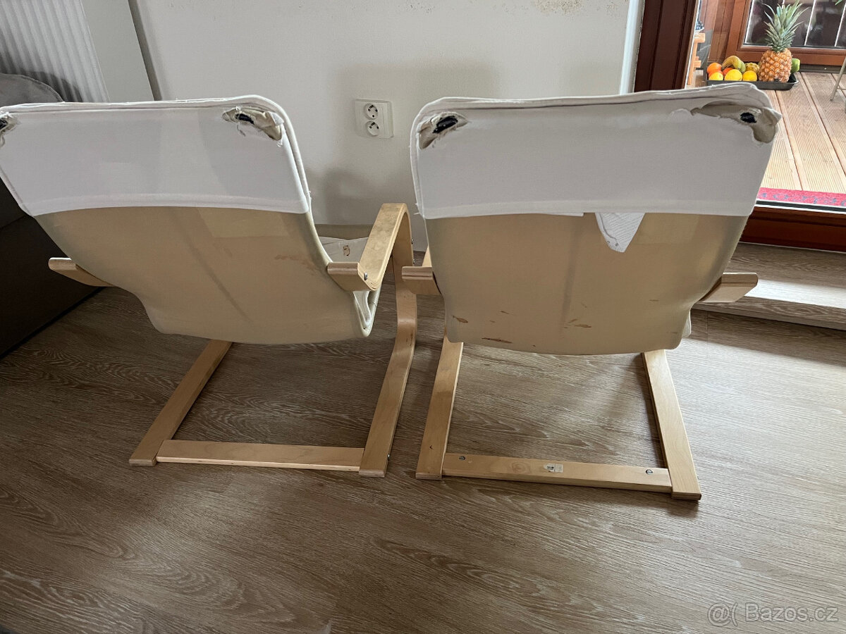 Dětské křeslo IKEA, bříza dýha - 3