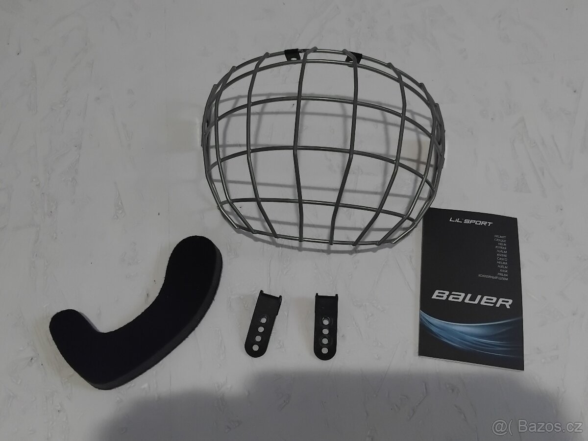 Dětská hokejová helma s mřížkou - Bauer - 3