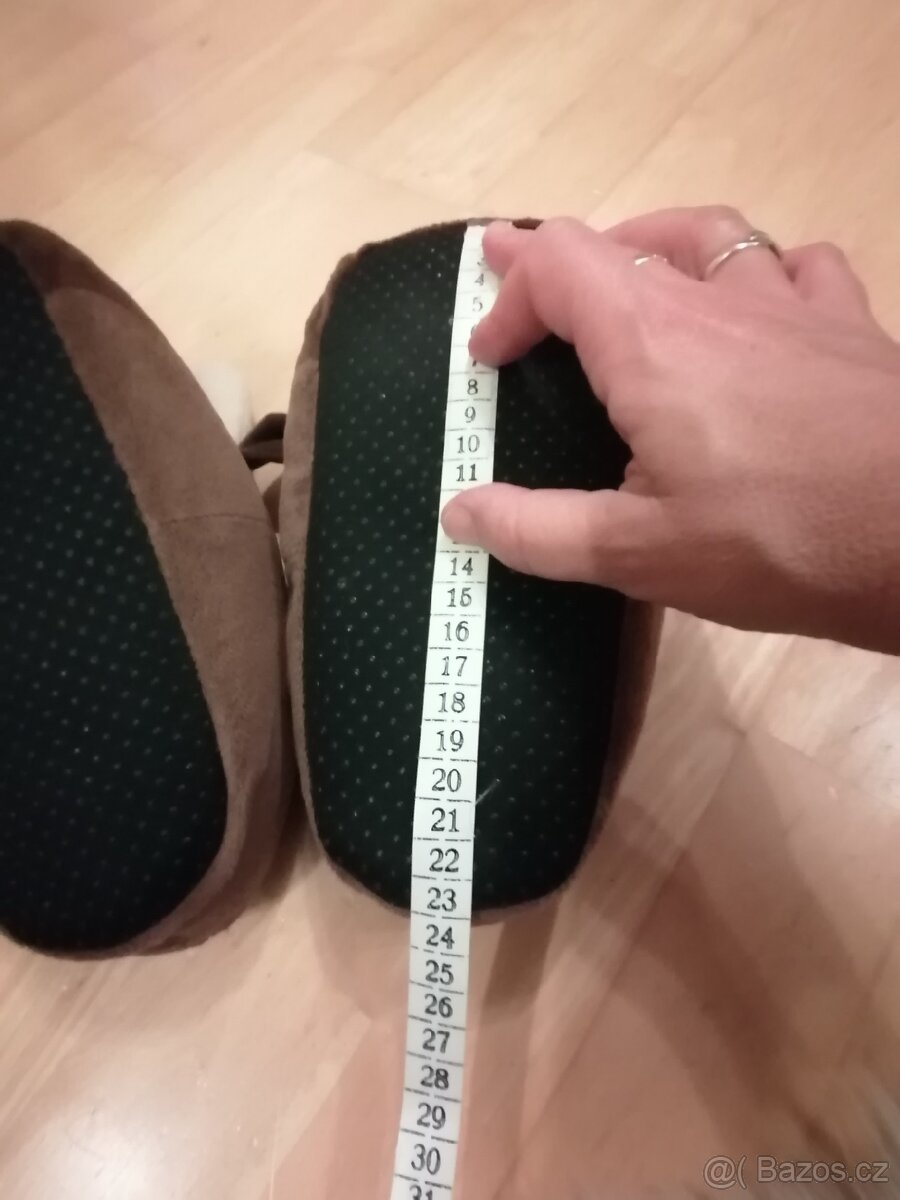 Papuče sobíci vel. 22 cm - 3