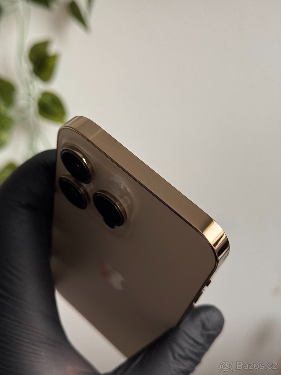 iPhone 14 Pro Max 256GB zlatý - 100% baterie - 3