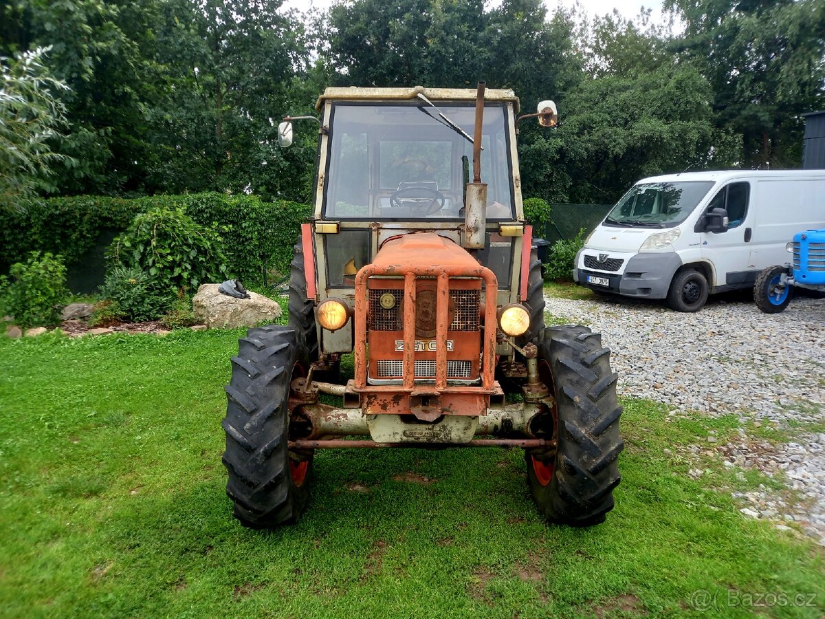 Zetor 6748 s platnými doklady, těžká přední náprava - 3