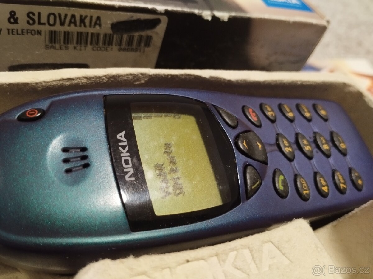 Nokia 6110 retro mobilní telefon + nová baterie - 3