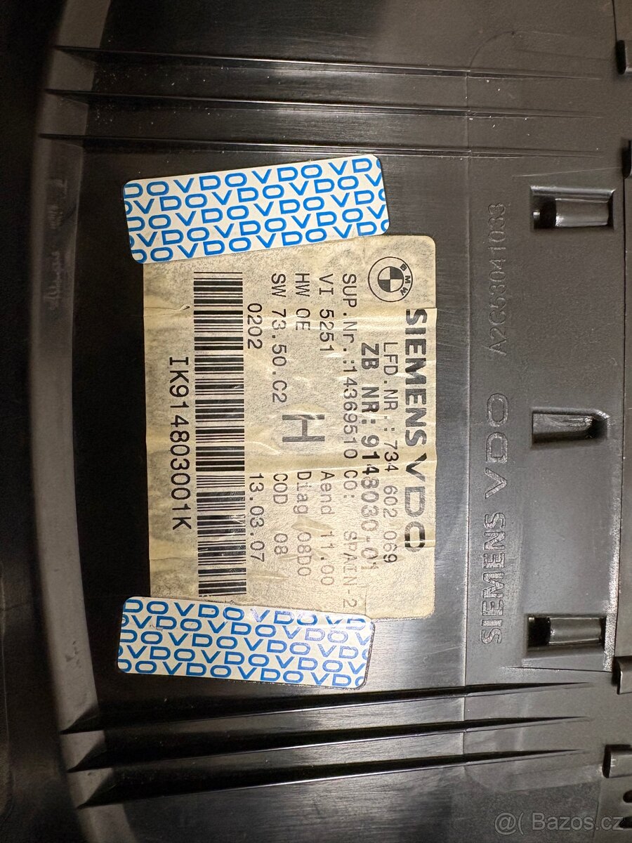 Budíky nafta BMW E90 - 3