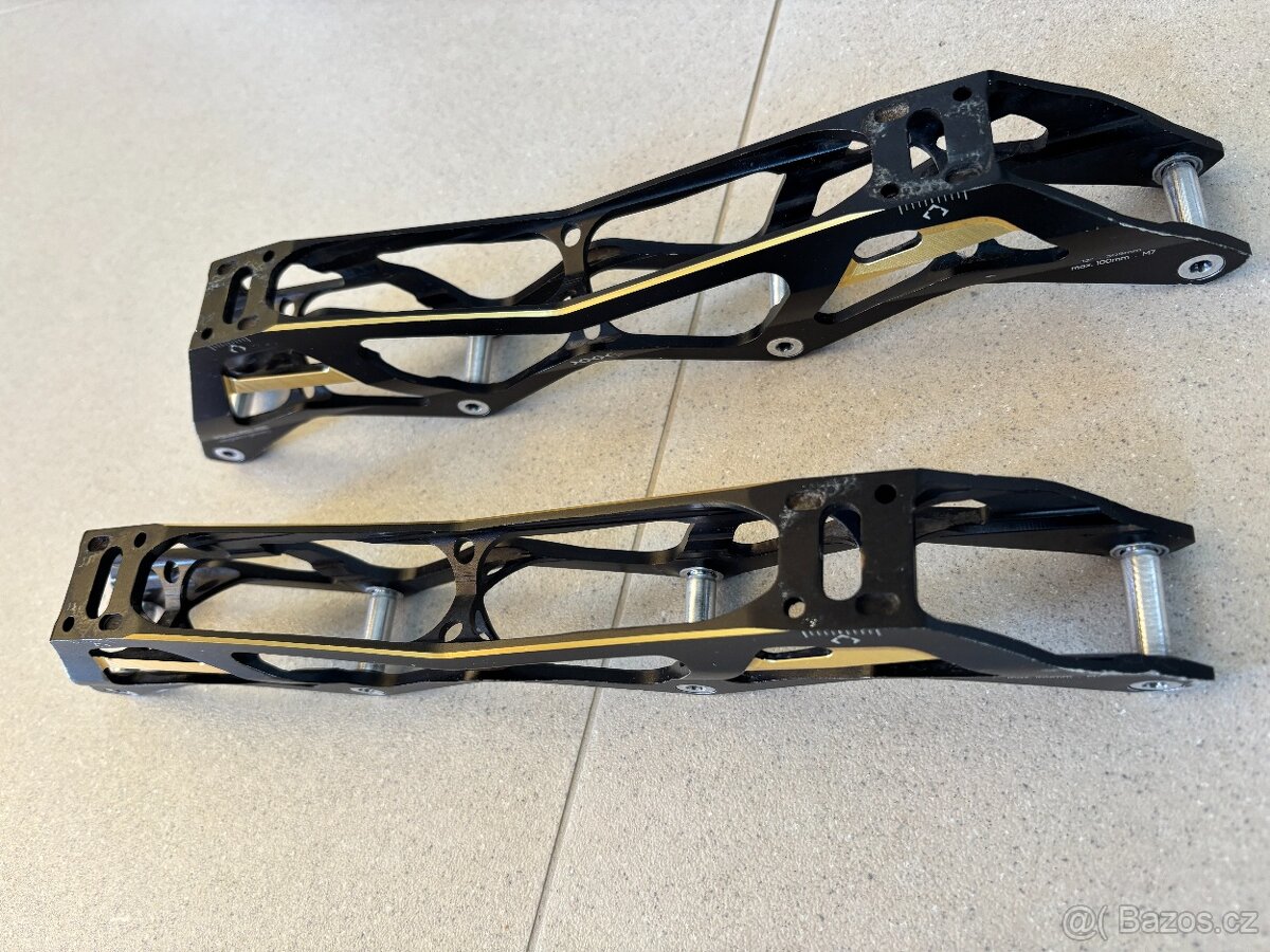 In-line rámy Powerslide Black Gold 4x100mm - 3