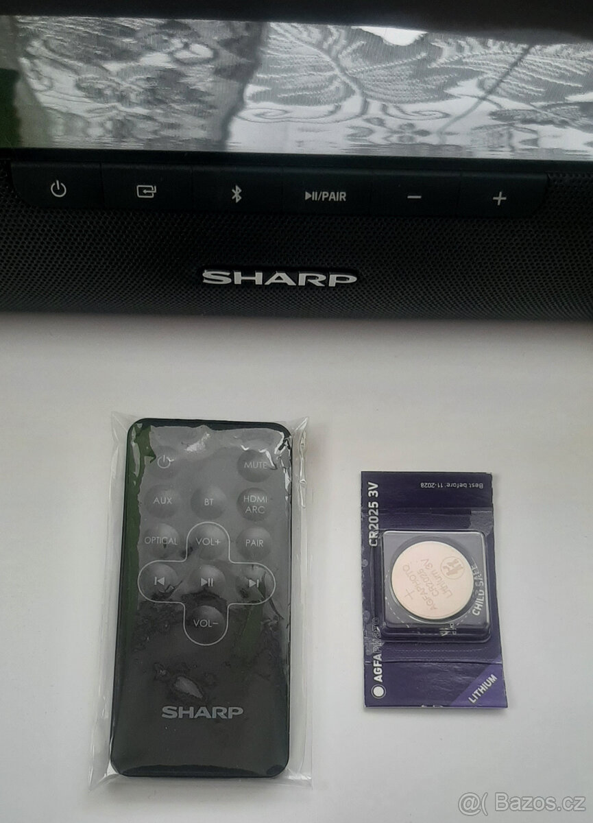 SOUNDBAR >SHARP< 80CM-40W-BLUETOOTH-DÁLKA - 3