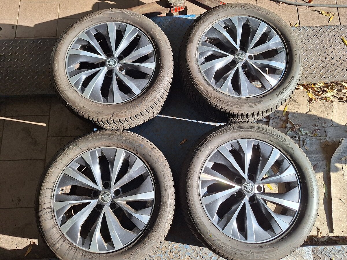 Prodam origo alu kola skoda Kodiaq 5x112 r18 Askella - 3