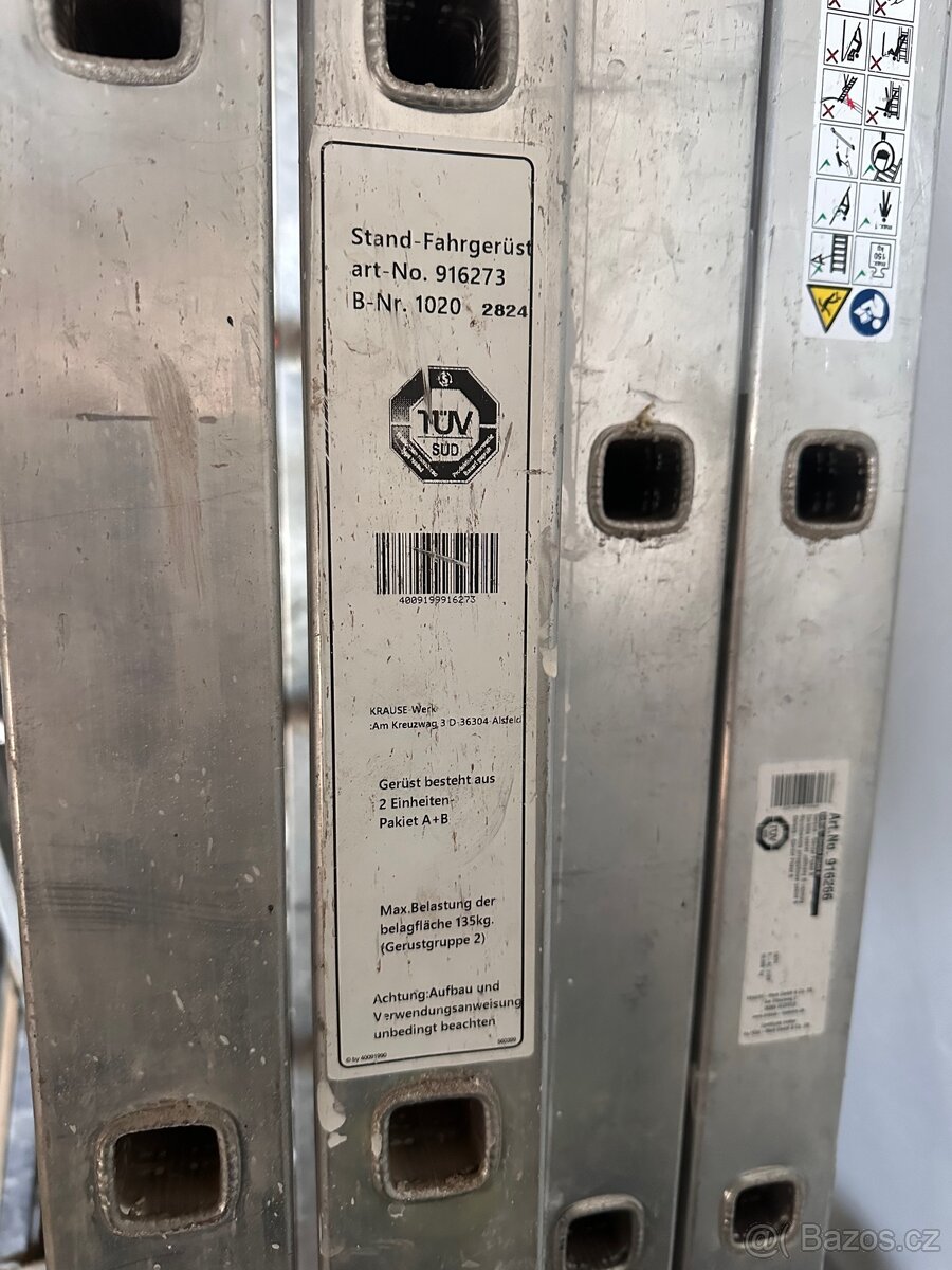 Pojízdné lešení Krause Corda 5m - 3