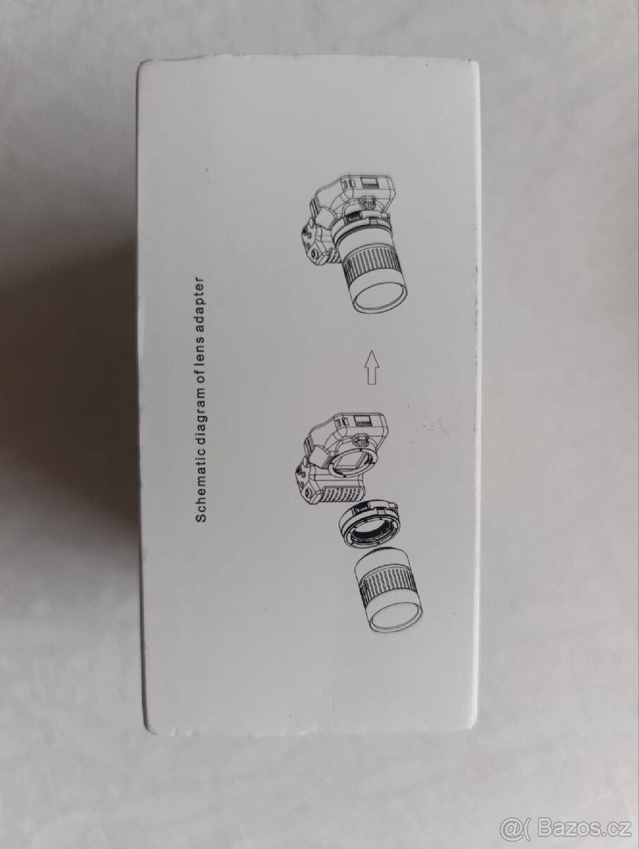 NOVÝ Adaptér Andoer EF-EOS R Auto Focus - 3