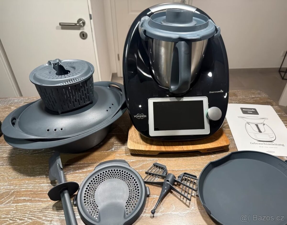 Thermomix TM6 Black Edition – v perfektním stavu, jako nový - 3