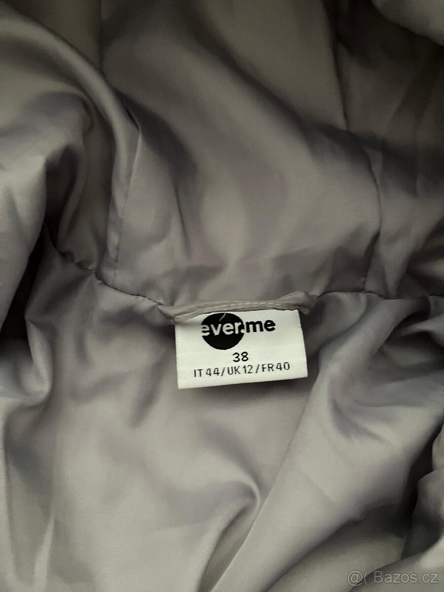 Dámská šedá zimní bunda zn. ever.me - 3