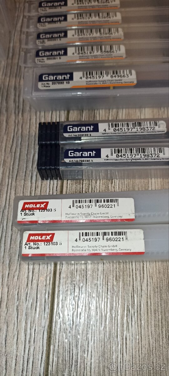 Vysoce kvalitní kovoobráběcí nástroje Garant - nepoužité - 3