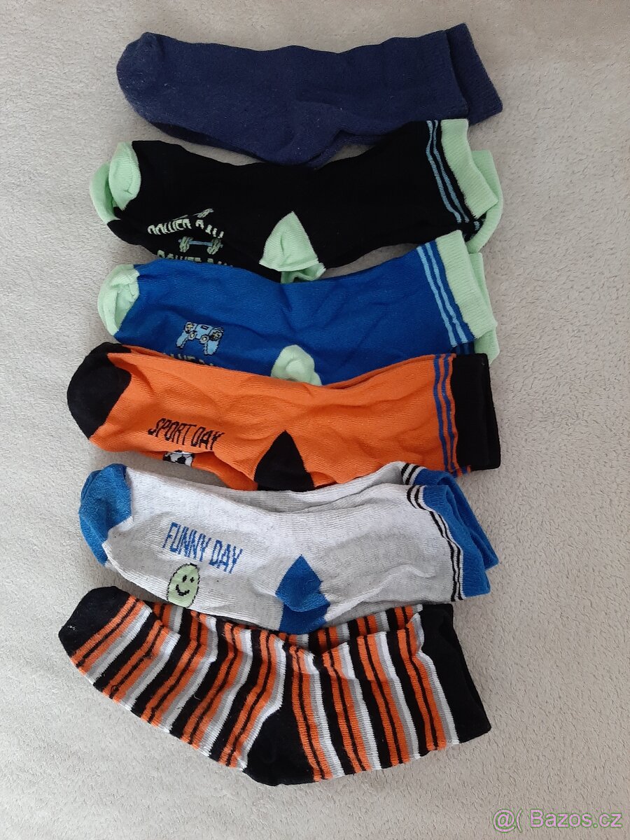 Ponožky vel. 27-30,31-34. - 3