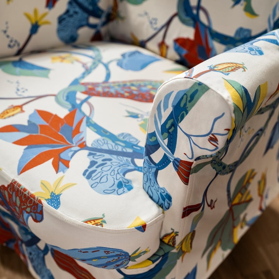 💣NOVÝ potah křeslo a taburet IKEA Strandmon - 3