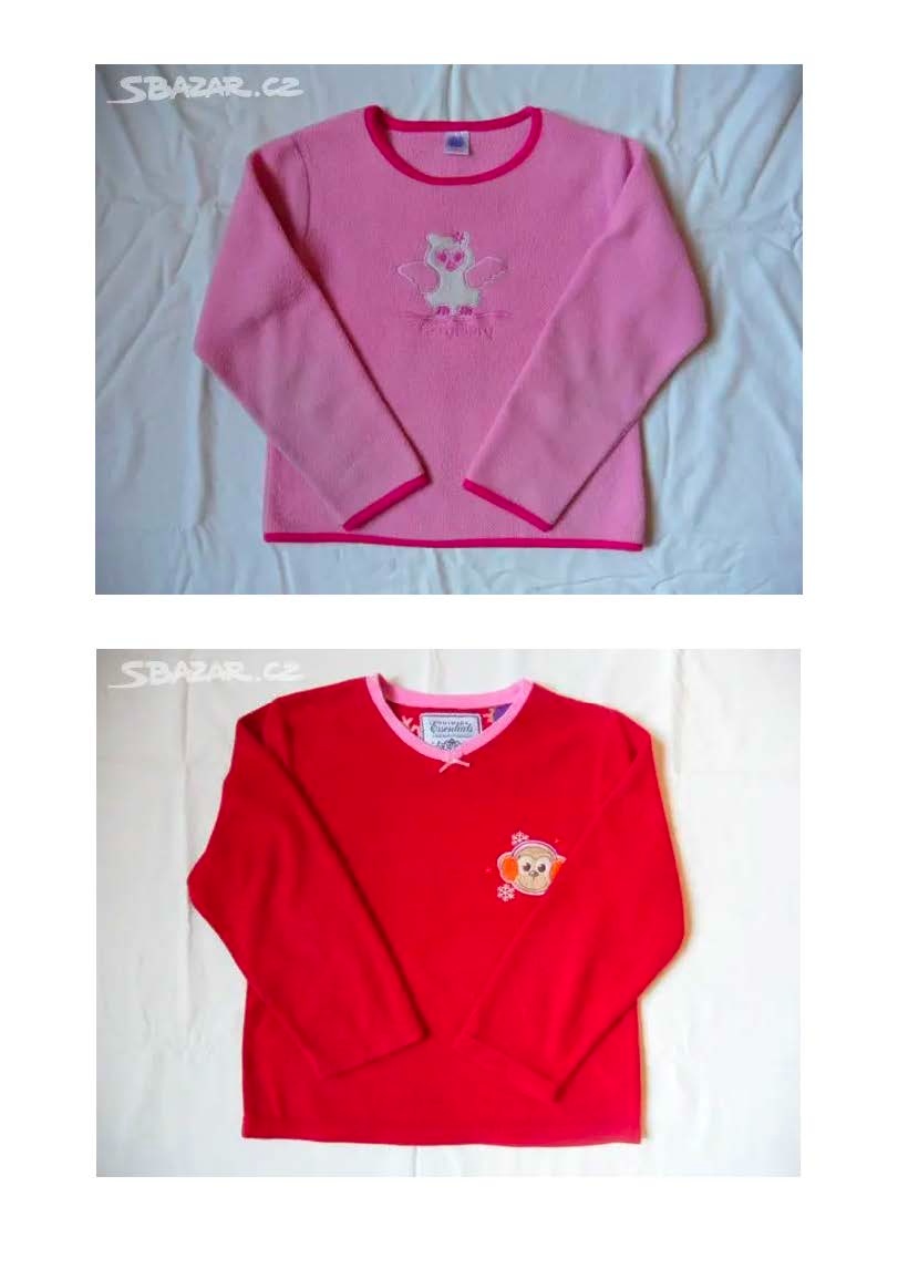 Jarní balíček vel. 128 - trička, mikiny... - 3