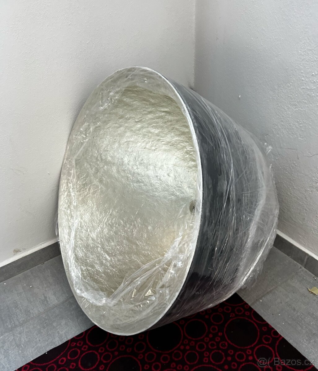 Závěsný lustr designová polokoule - 3