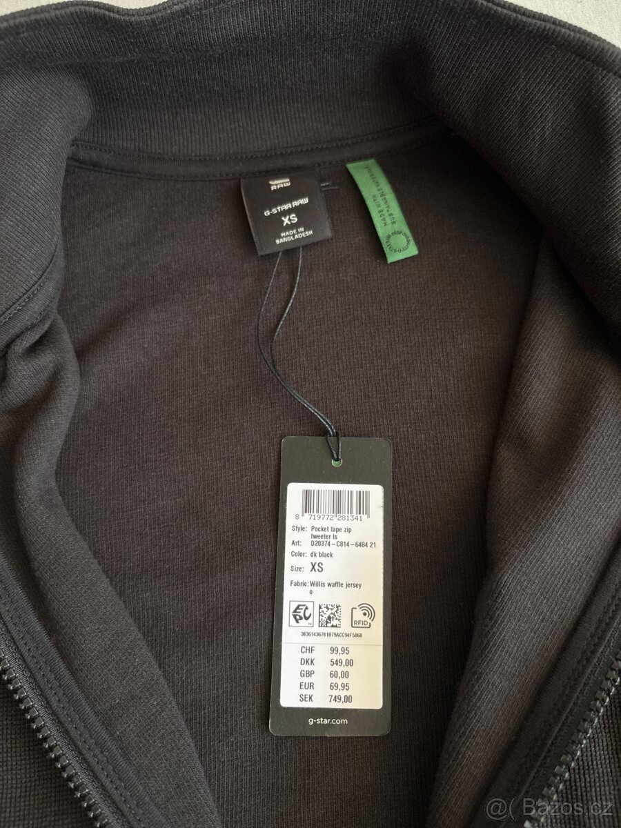 Černá mikina G-Star - 3