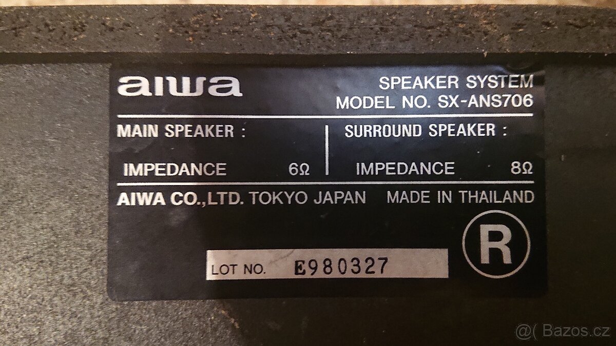 Repro Aiwa, Redstar a jiné - 3