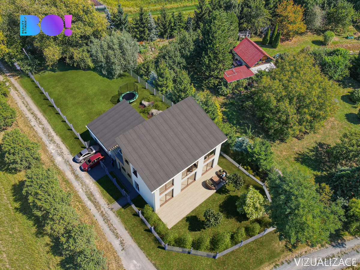 Prodej stavebního pozemku 1000 m², Trávník, Kroměříž - 3